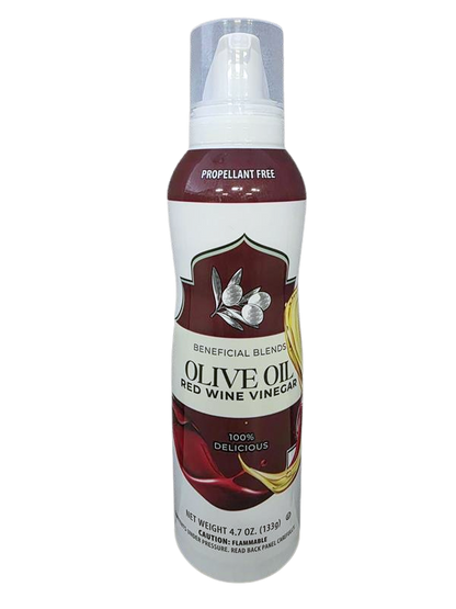 Olive Oil and Red Wine Vinegar, Salad Spray, 4.7 oz(133g)