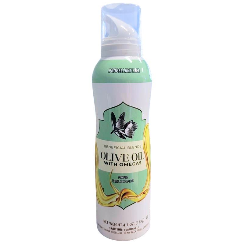 Olive Oil with Omegas, Non-Stick Spray, 4.7 oz(133g)